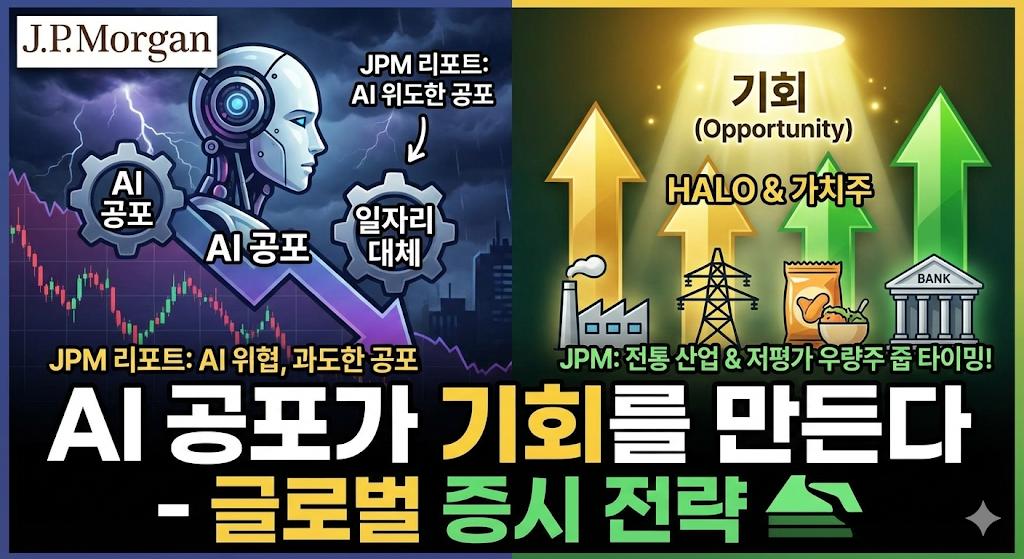 J.P. Morgan 글로벌 증시 전략 - AI 공포가 기회를 만든다